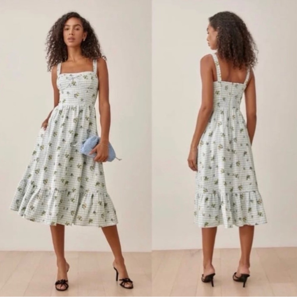 Reformation Maegan Linen Dress